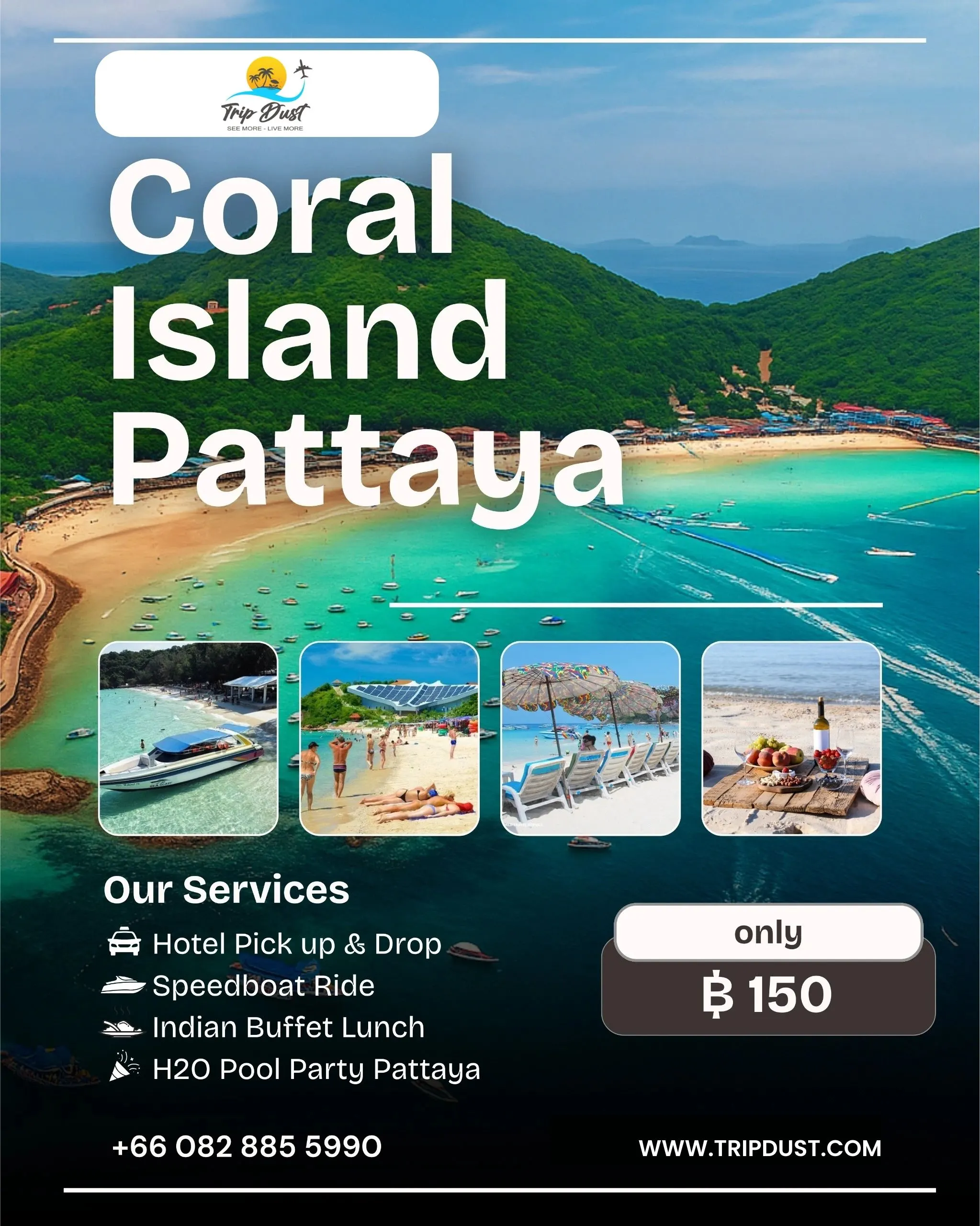 Coral Island Pattaya Travel Package