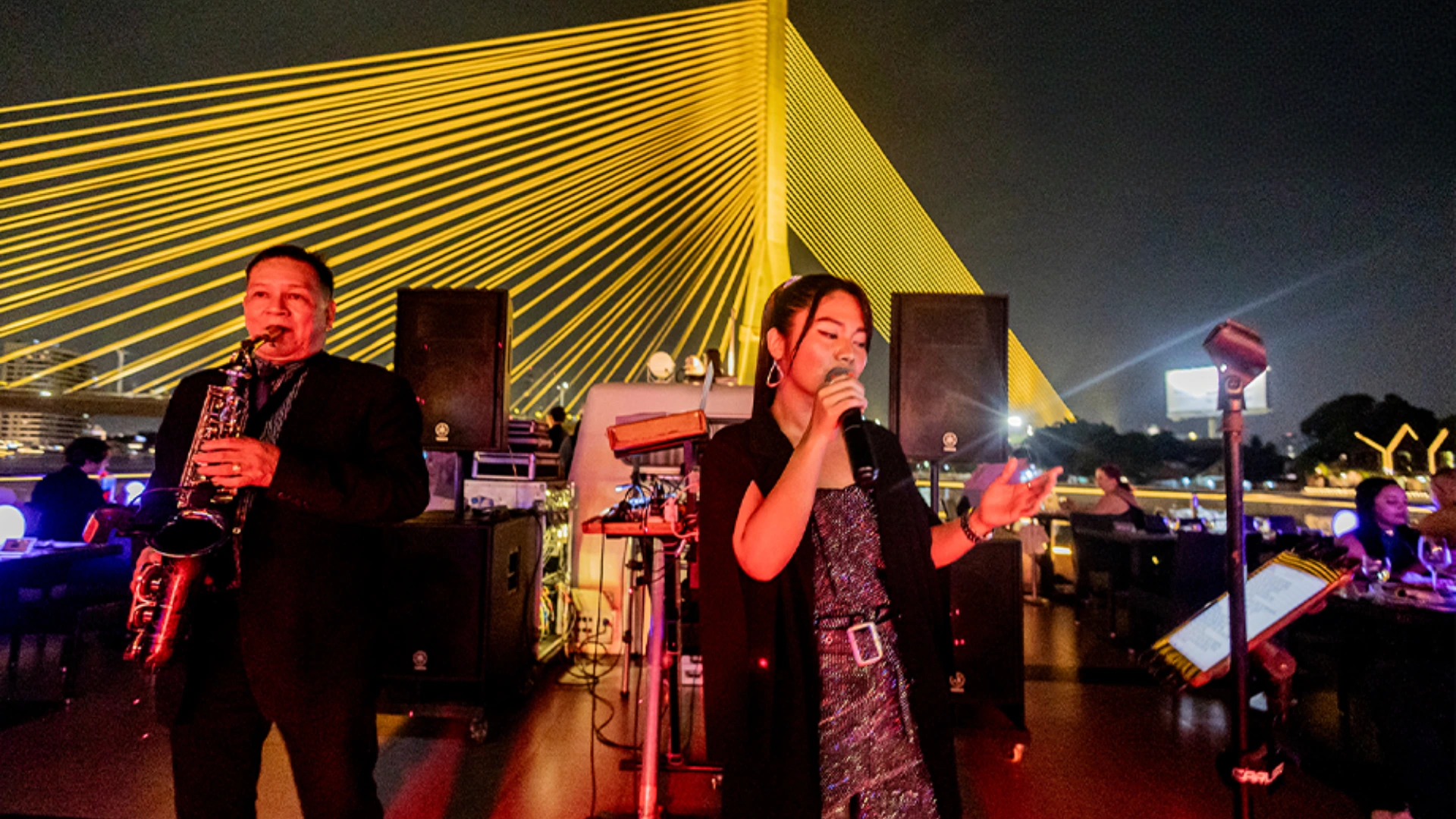 Chao Phraya Princess Bangkok night cruise with Thai cultural dance performance and buffet