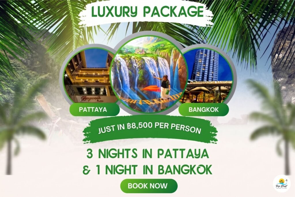 Tripdust thailand package in just thai baht 8500