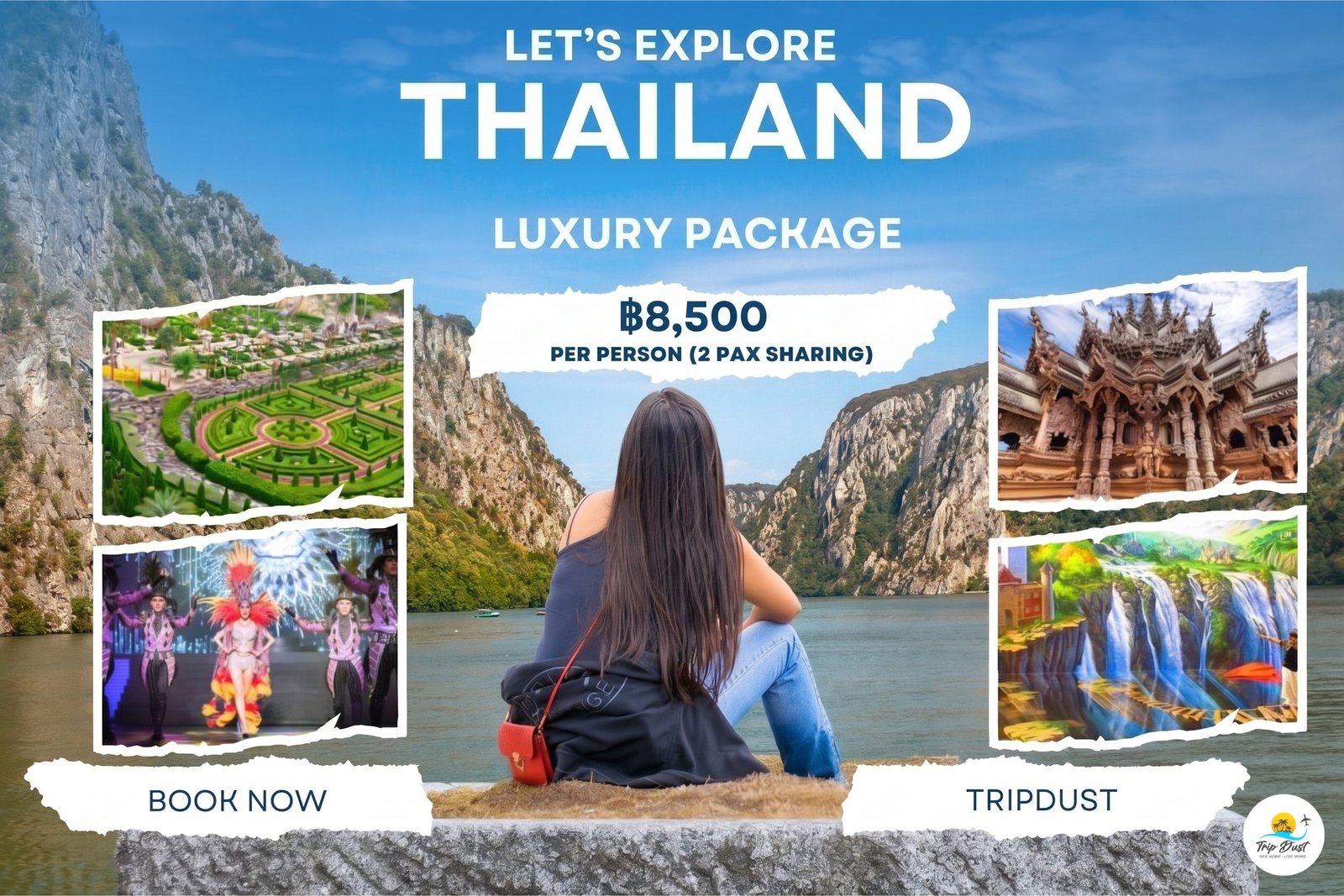 Tripdust thailand package - thai baht 8500