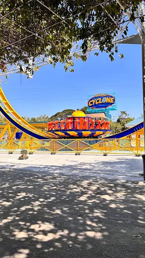 Real snow play inside Snow Town at Dream World Bangkok