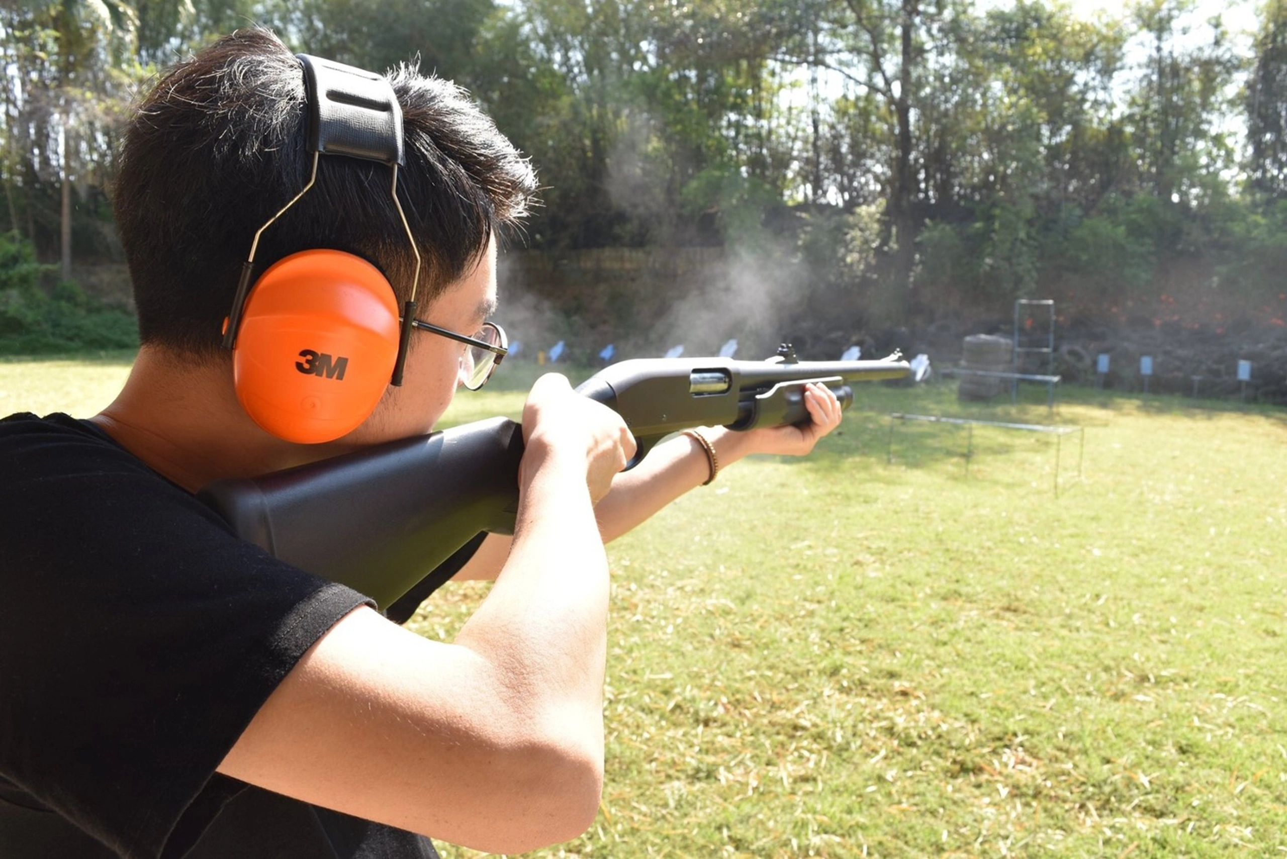 Handgun shooting at Pattaya Shooting Park