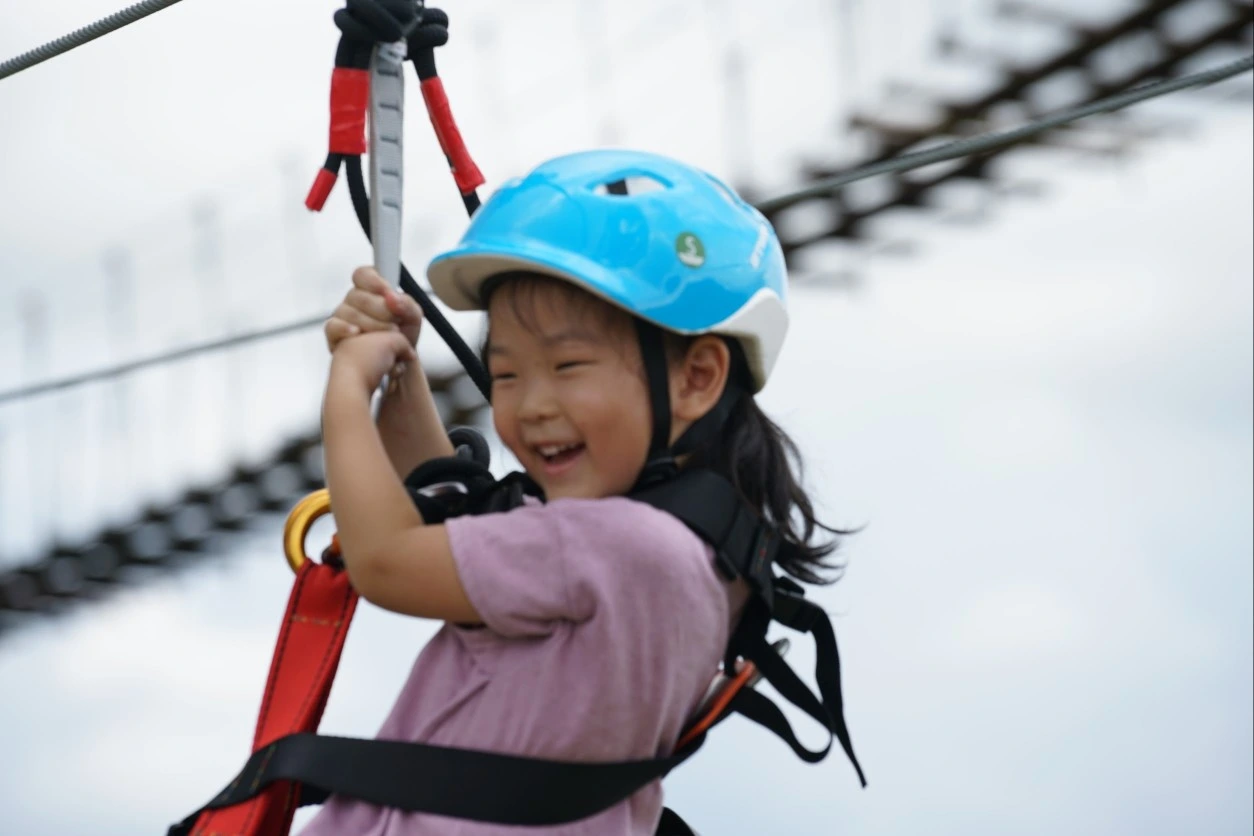 Zipline through the treetops at Tarzan Adventure Pattaya